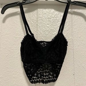 PacSun Black Lace Bralette